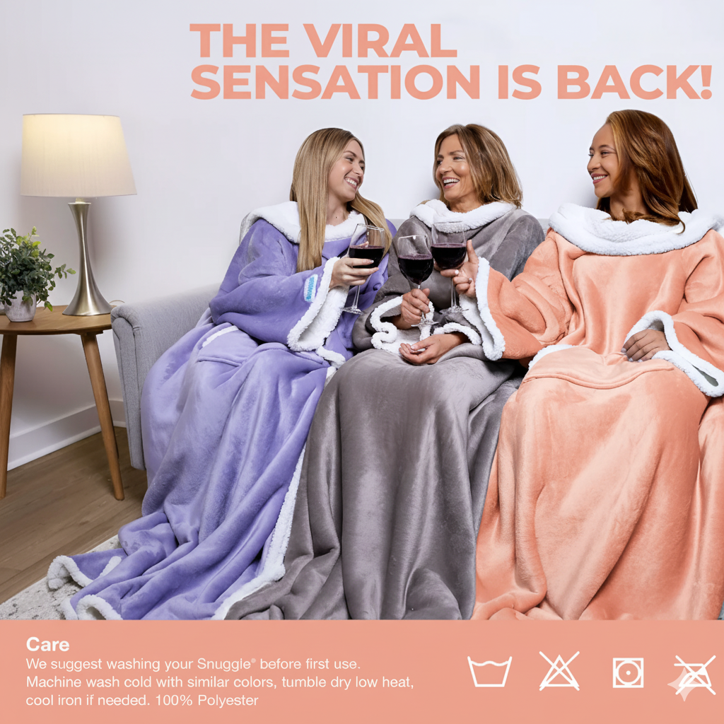 Echozy Heated Cuddle Blanket
